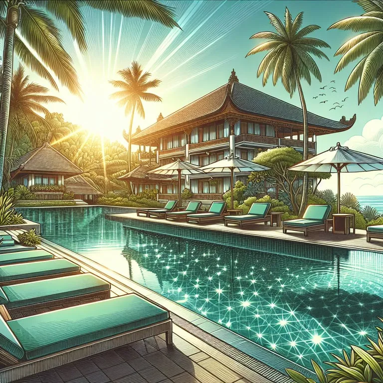 발리 여행 코스, 리조트에서 하루 보내기
